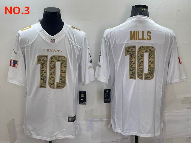 Houston Texans #10 Davis Mills Men's Nike Jersey NO.3;